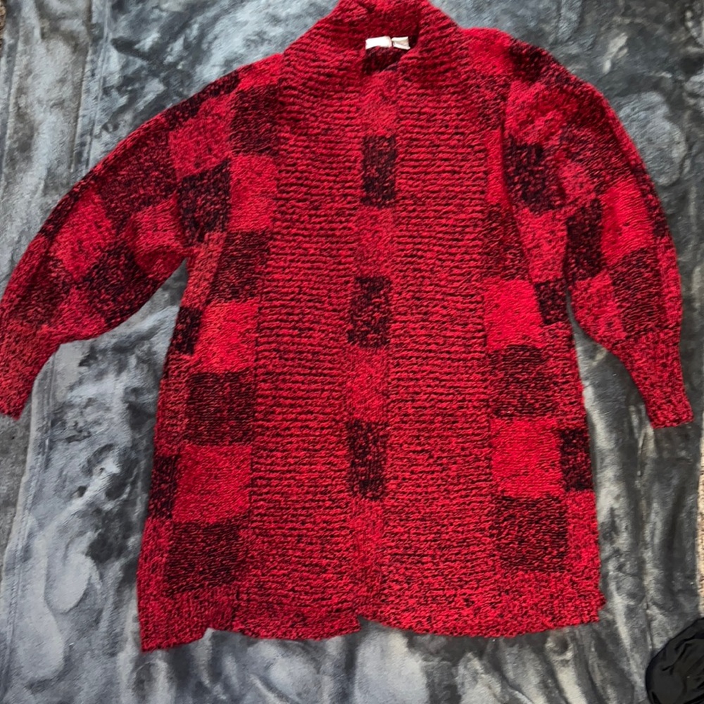 Beautiful Red Cardigan